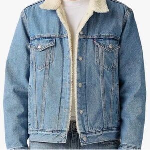 Levis Sherpa Trucker Jacket Medium